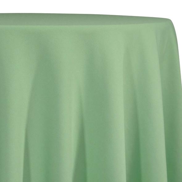 Sage Green Tablecloth in Polyester for Weddings