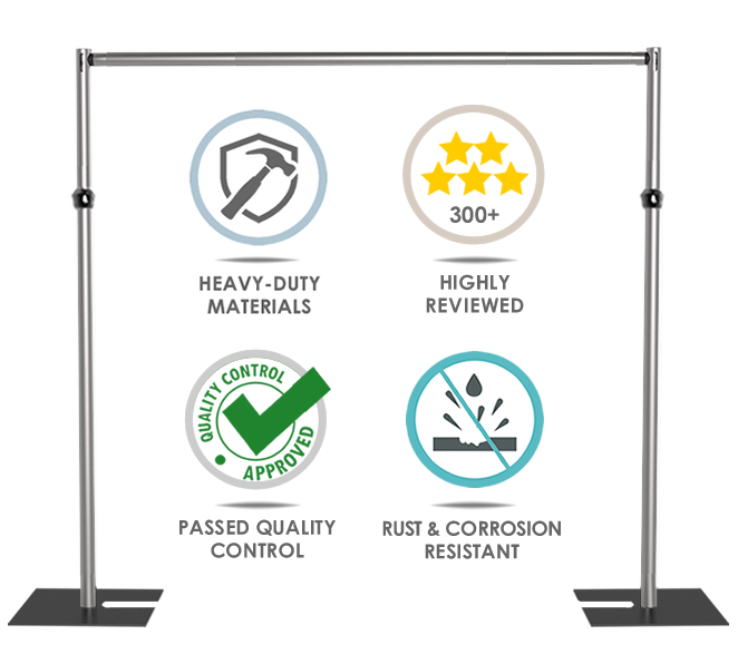 Build Your Custom Backdrop Kit – Perfect for Events & Photography ...