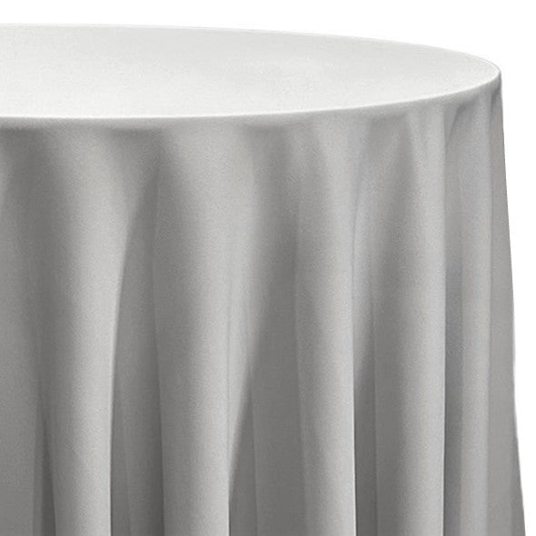 Scuba (Wrinkle-Free) Table Linen in Silver 1310