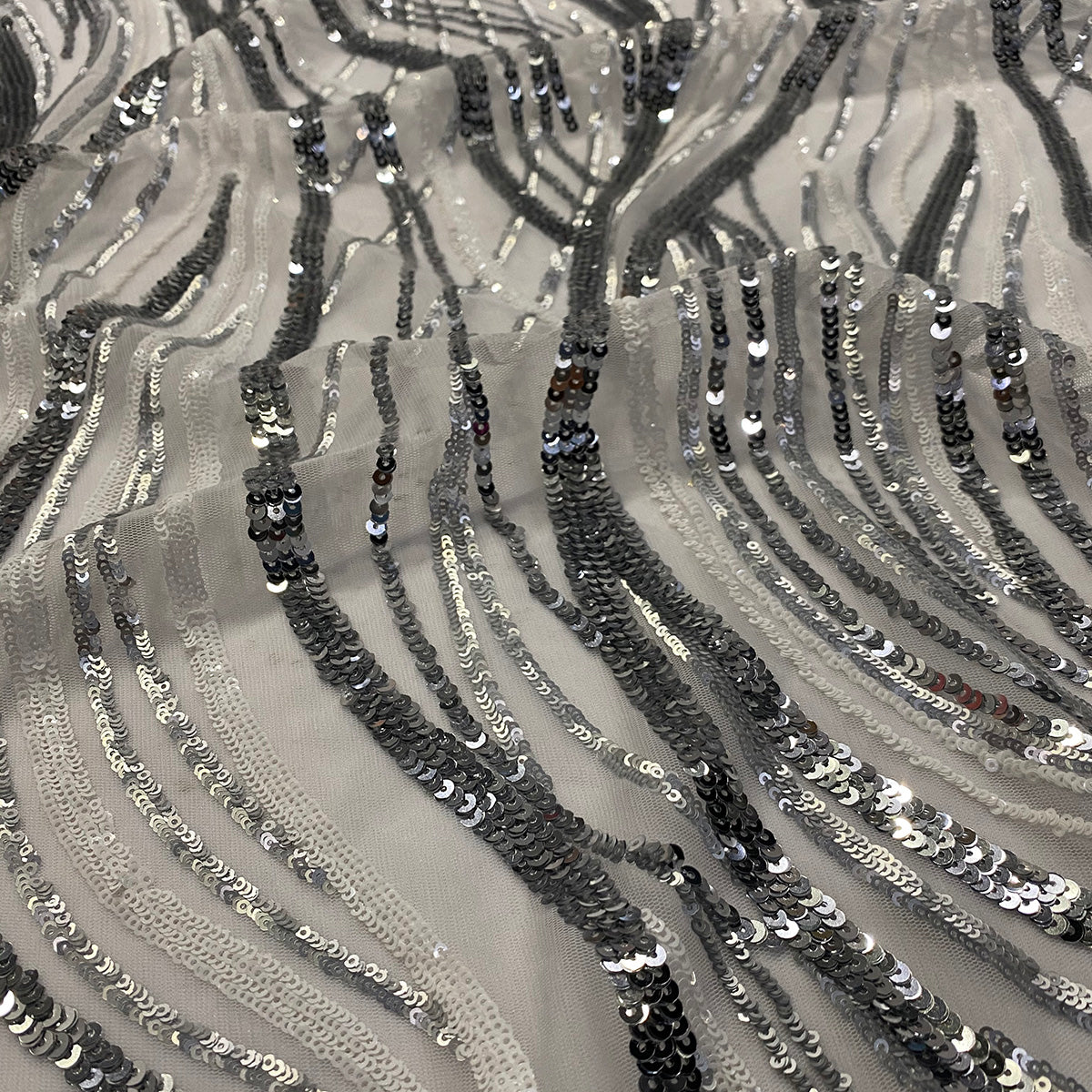 Skyfall Sequins Tablecloths & Overlays | Urquid Linen