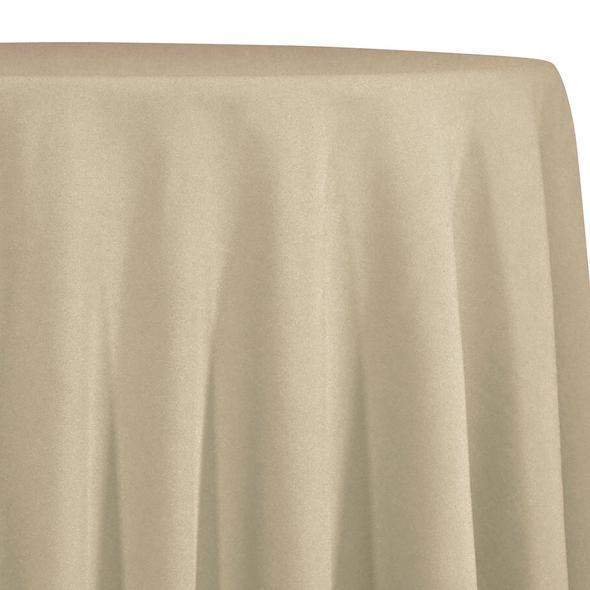 Khaki Tablecloth in Polyester for Weddings