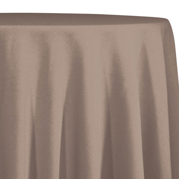 Premium Poly (Poplin) Table Linen in Taupe D 1410