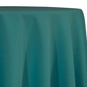 Teal Tablecloth in Polyester for Weddings