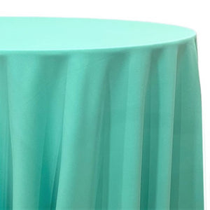Scuba (Wrinkle-Free) Table Linen in Teal Green 2001