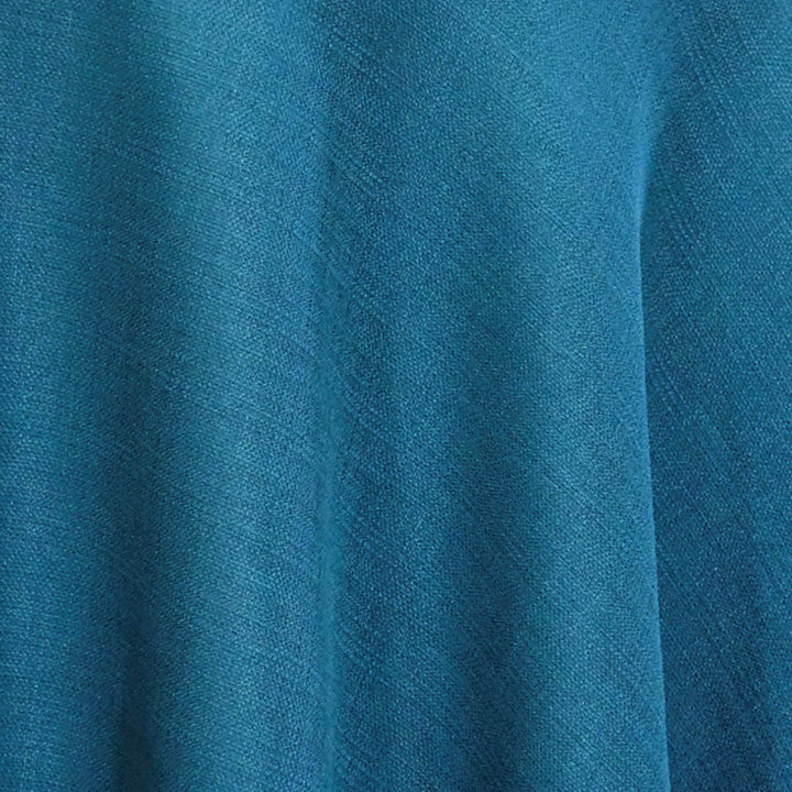 Rustic Linen Wholesale Fabric in Teal