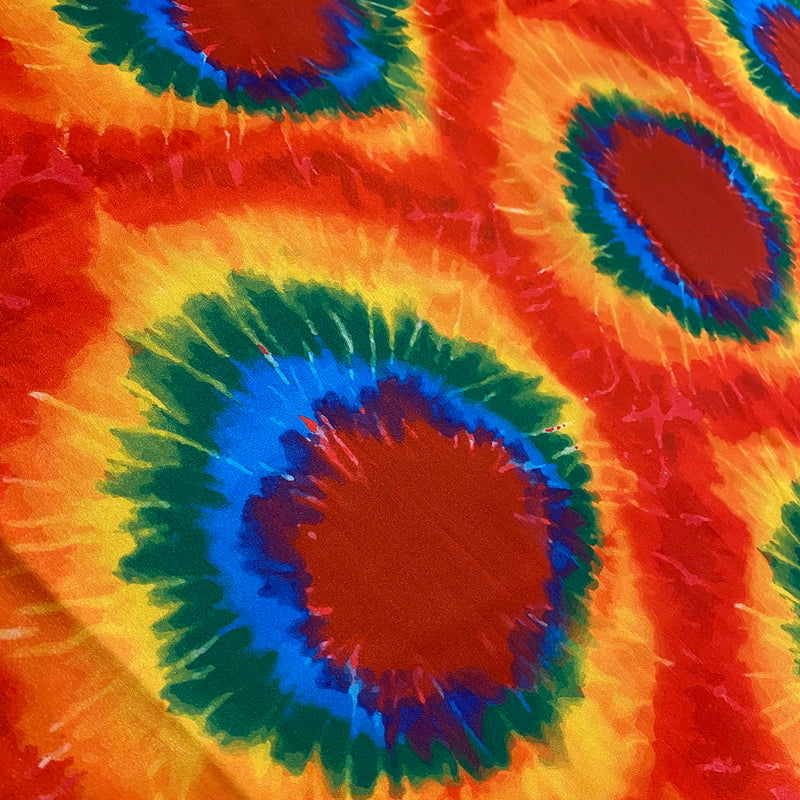 Tie-Dye Print (Dupioni) Table Linen