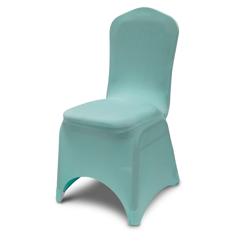 Spandex Banquet Chair Cover in Teal Green
