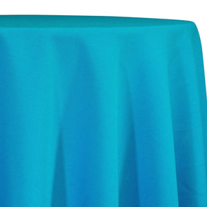 Premium Poly (Poplin) Table Linen in Turquoise 1142