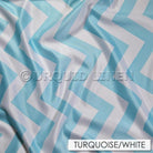 TURQUOISE / WHITE
