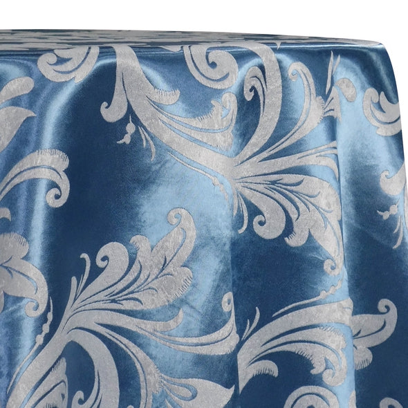 Regal Jacquard (Reversible) Table Linen in Turquoise