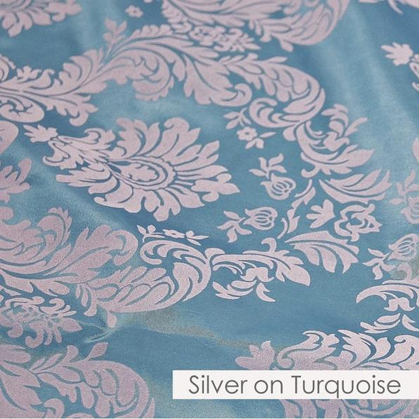 SILVER ON TURQUOISE