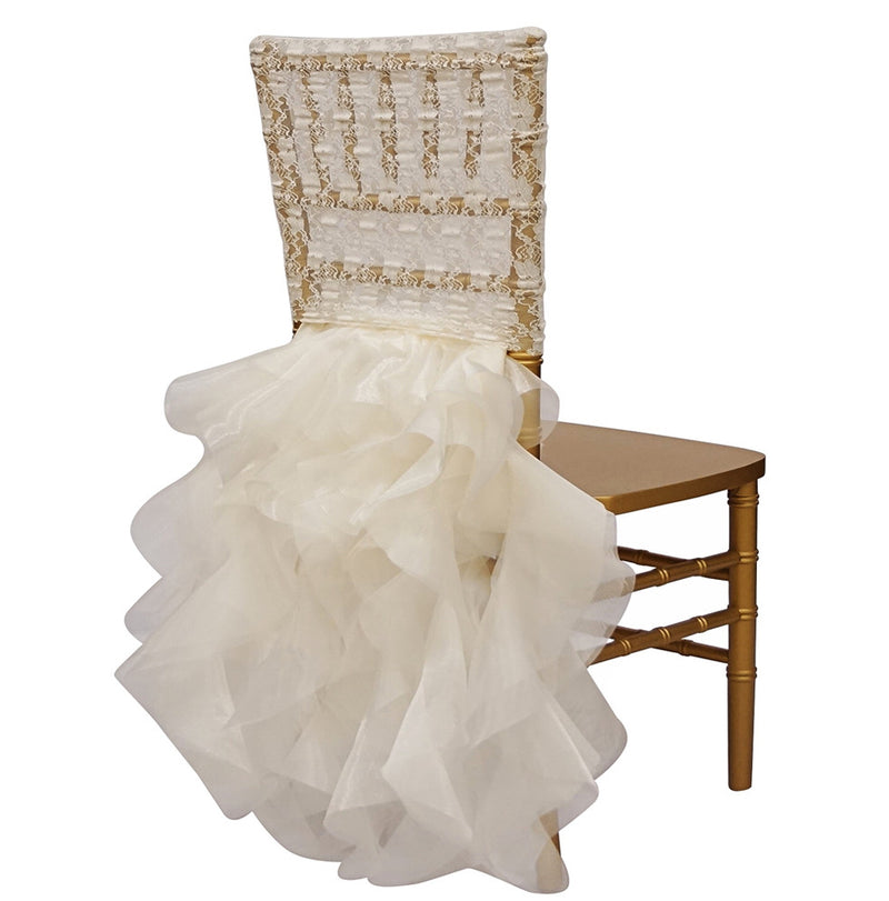 Lace Chair Back Tutu - Ivory