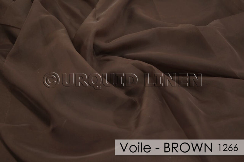 VOILE-BROWN 1266