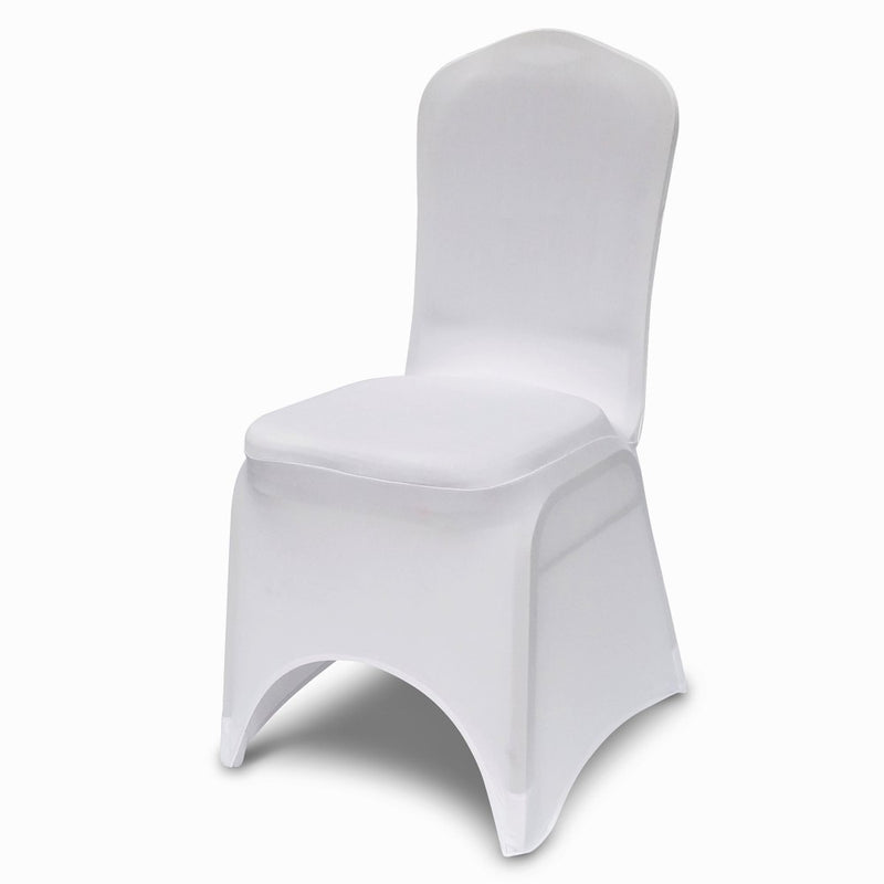 Spandex Banquet Chair Cover in White