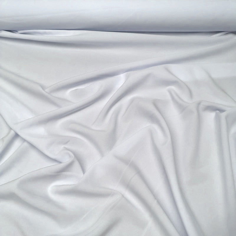 Interlock (Ecoline) Wholesale Fabric in White 1101