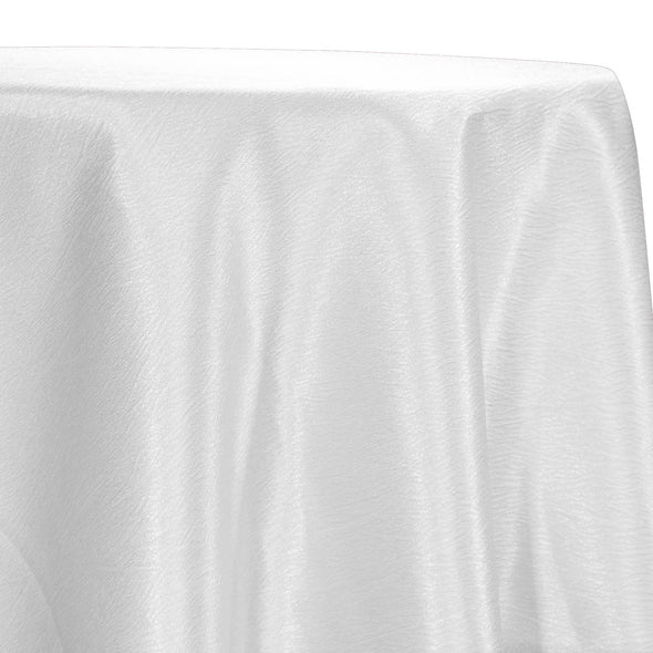 Luxury Satin Table Linen in White