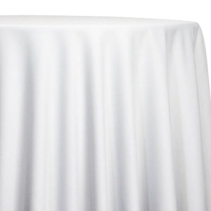 Premium Poly (Poplin) Table Linen in White