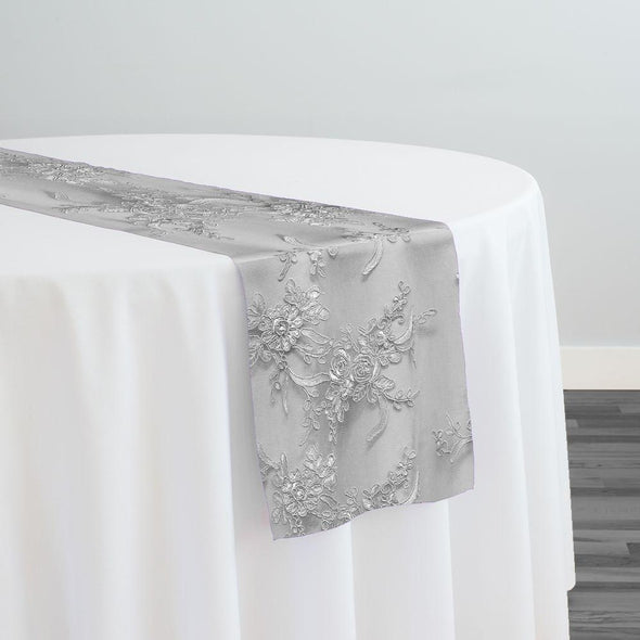 Laylani Lace Table Runner in White