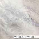WHITE ON WHITE