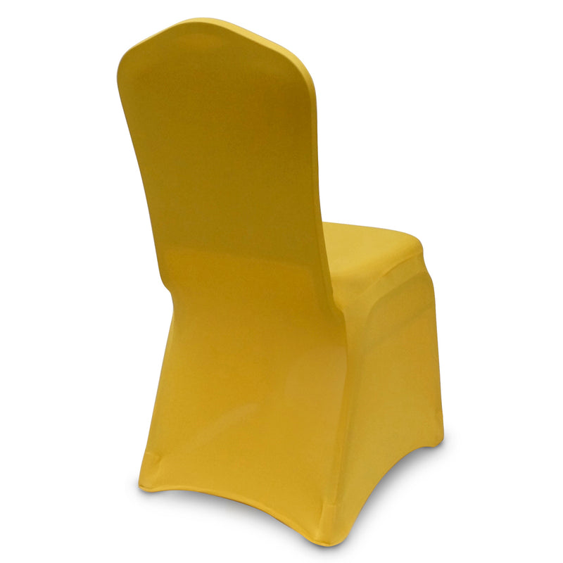 Spandex Banquet Chair Cover in Yellow