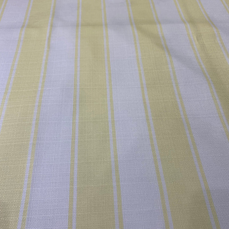 Cabana Stripe Linen in Yellow