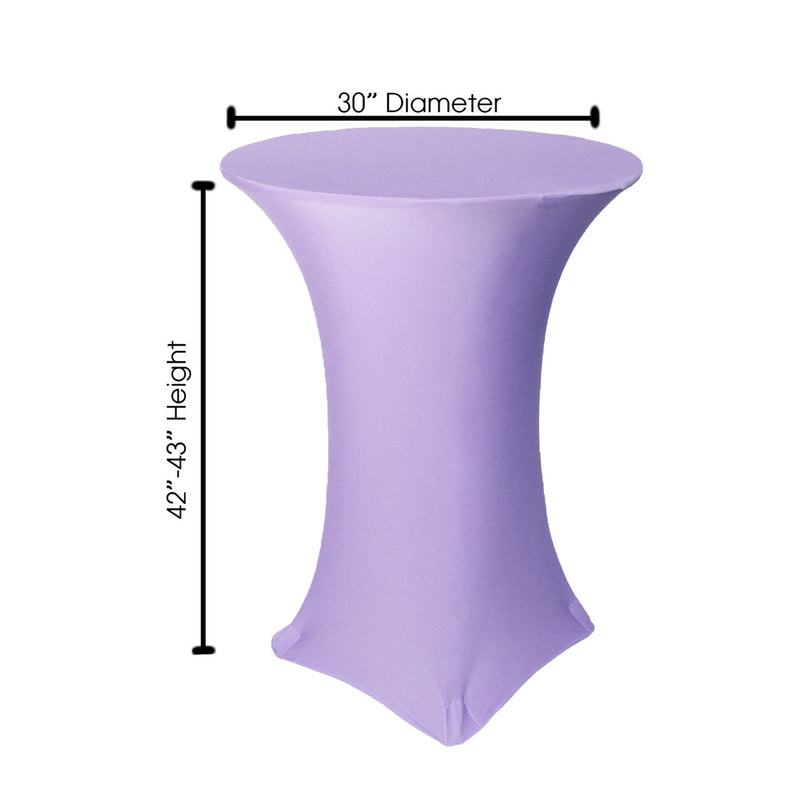 Spandex (30"x42") Highboy Cover in Lavender
