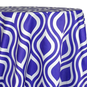 Groovy Print (Lamour) Table Linen in Purple
