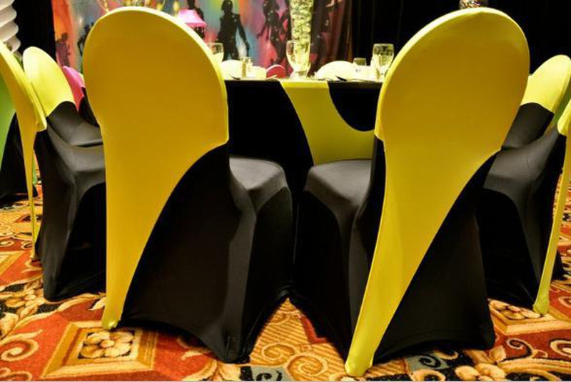 Arched Spandex Chair Back